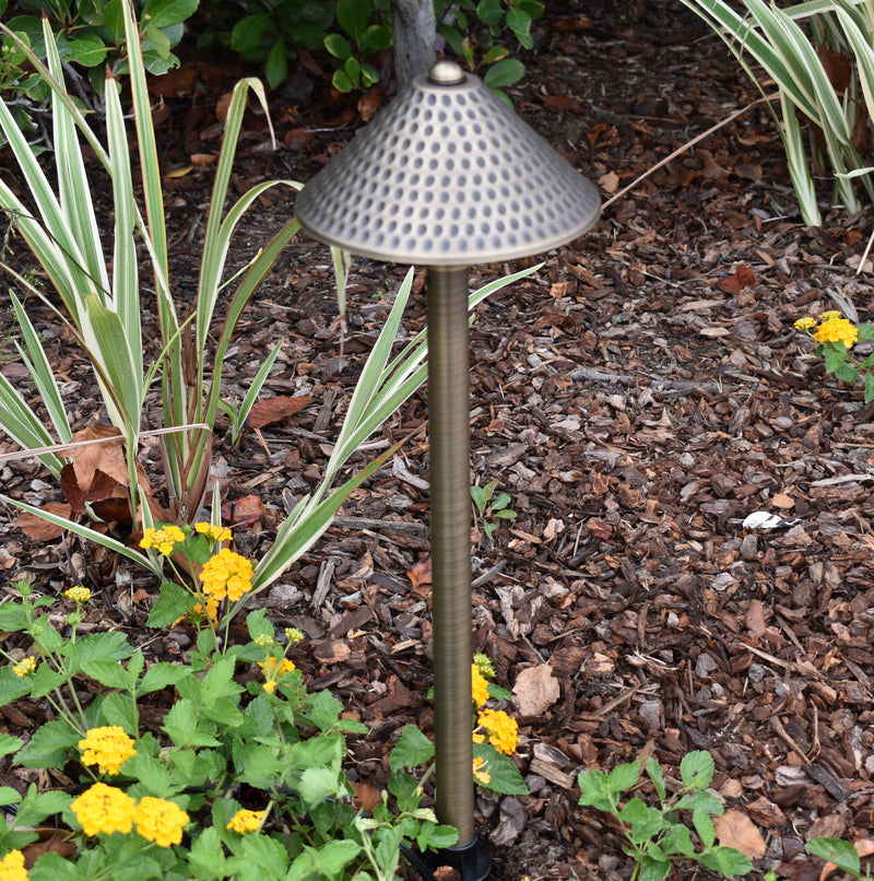 COMBO II - Solid Cast Brass Pathway & Spotlight | Professional Outdoor Landscape Lighting - Lumiere Lighting