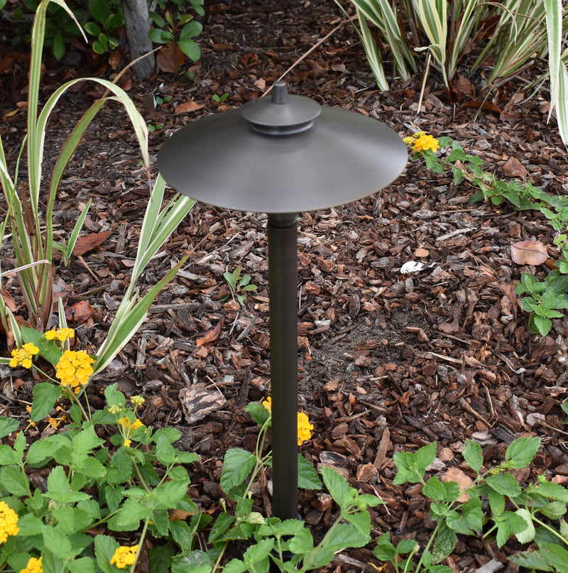 Phare Solid Cast Brass Adjustable Spread Path Light | Outdoor Landscape Lighting - Lumiere Lighting