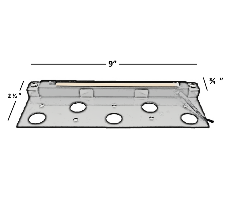 Mirabeau 9" Stainless Steel/Aluminum Step Deck & Retaining Wall Light