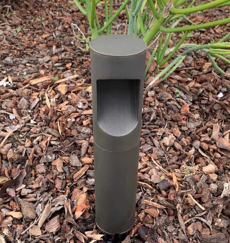 Cybelle Low Voltage Solid Cast Brass Bollard Pathway Light - Lumiere Lighting