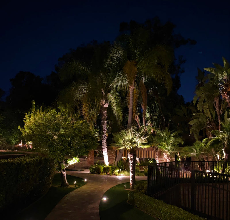 COMBO KIT V- Solid Cast Brass Outdoor Landscape Pathway & Spot Lighting - Lumiere Lighting