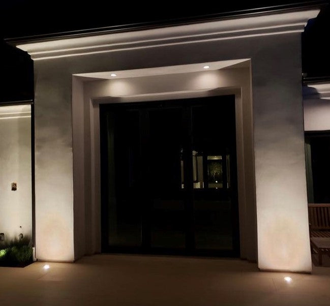 Palomer Solid Cast Brass Outdoor LED In-ground Well Light | Landscape Lighting - Lumiere Lighting