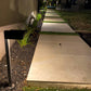 Carre Contemporary Solid Brass Outdoor Path & Area Light - Lumiere Lighting