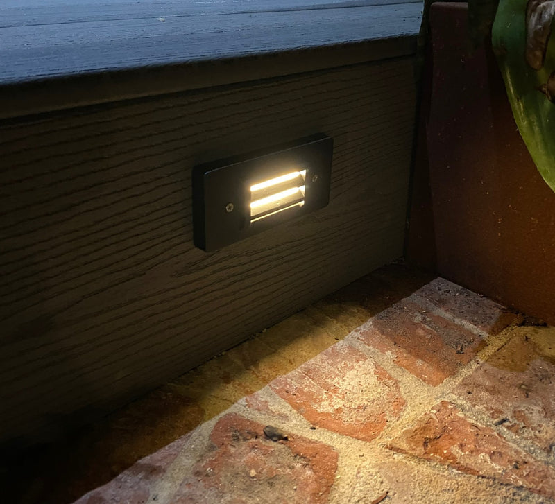Fente Cast Brass Step & Deck Light | Surface Flush Mount - Lumiere Lighting