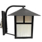Martinique-Brique Solid Brass Craftsman Wall Lantern Outdoor Lighting - Lumiere Lighting