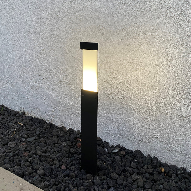 Lucide Solid Brass Bollard Path Light Outdoor Landscape Lighting - Lumiere Lighting