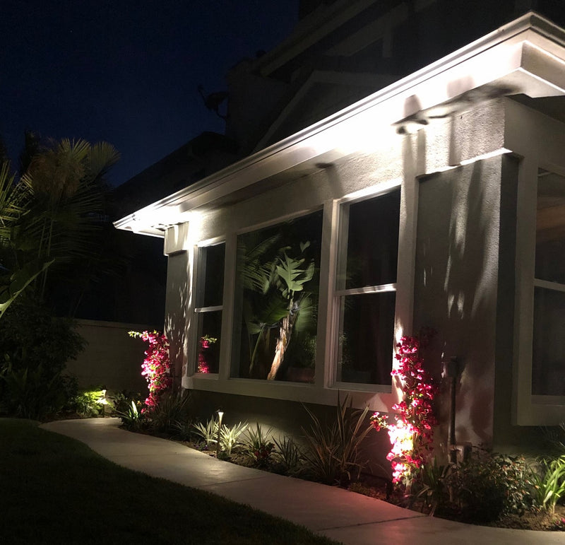 Poisson Solid Cast Brass Spot Light Outdoor landscape Lighting - Lumiere Lighting