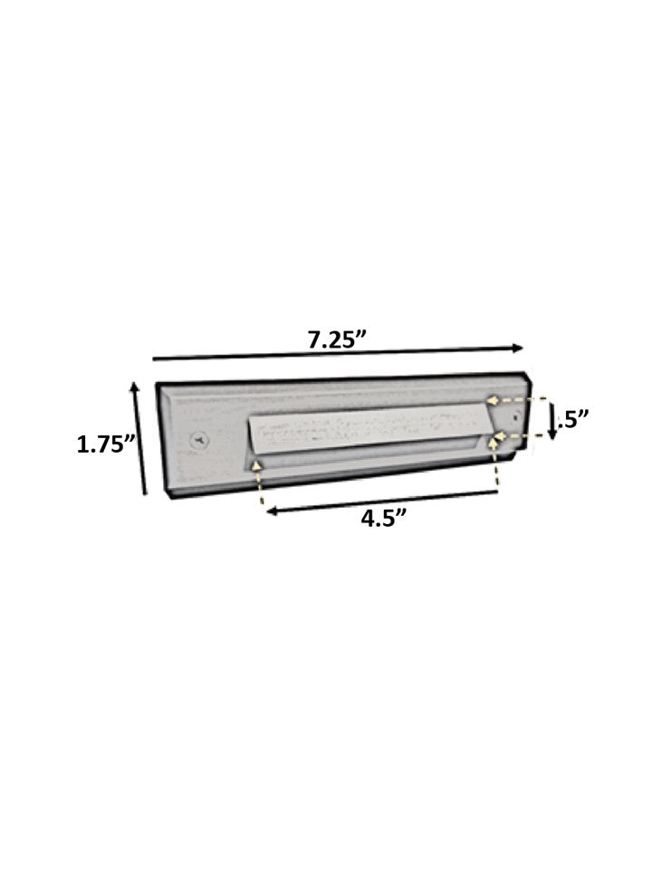 Lamia Solid Cast Brass Surface Flush Mount Step/Deck Light - Lumiere Lighting