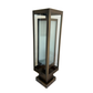 Monaco Solid Brass Craftsman Column Mount Pilaster Lantern Light