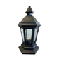Normandie Solid Brass Craftsman Column Mount Pilaster Lantern Light