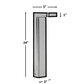 Persee Solid Brass Pathway Light - Lumiere Lighting