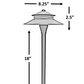 COMBO KIT V- Solid Cast Brass Outdoor Landscape Pathway & Spot Lighting - Lumiere Lighting