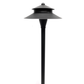6 Pack Noir Spectra Solid Brass Spread Pathway Light - Professional Landscape Lighting - Lumiere Lighting