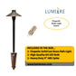 COMBO IX- Solid Cast Brass Outdoor Landscape Pathway & Spot Lighting - Lumiere Lighting