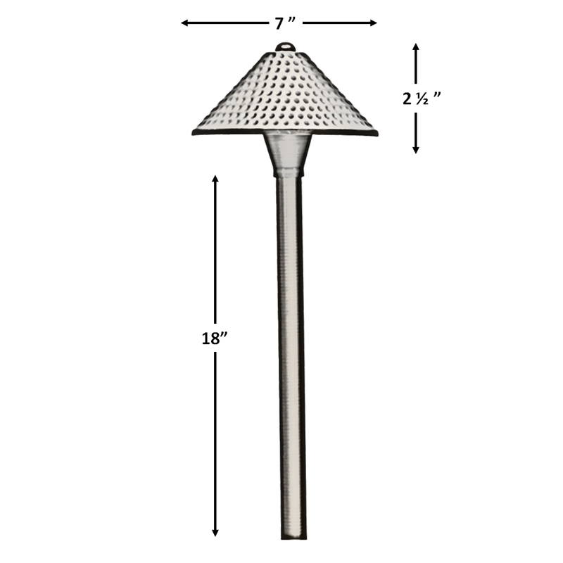 4 Pack Versaille Solid Brass Path & Area  Light - Professional Landscape Lighting