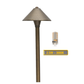 Versaille Solid Brass Hammered Path & Area  Light | Outdoor Landscape Lighting - Lumiere Lighting