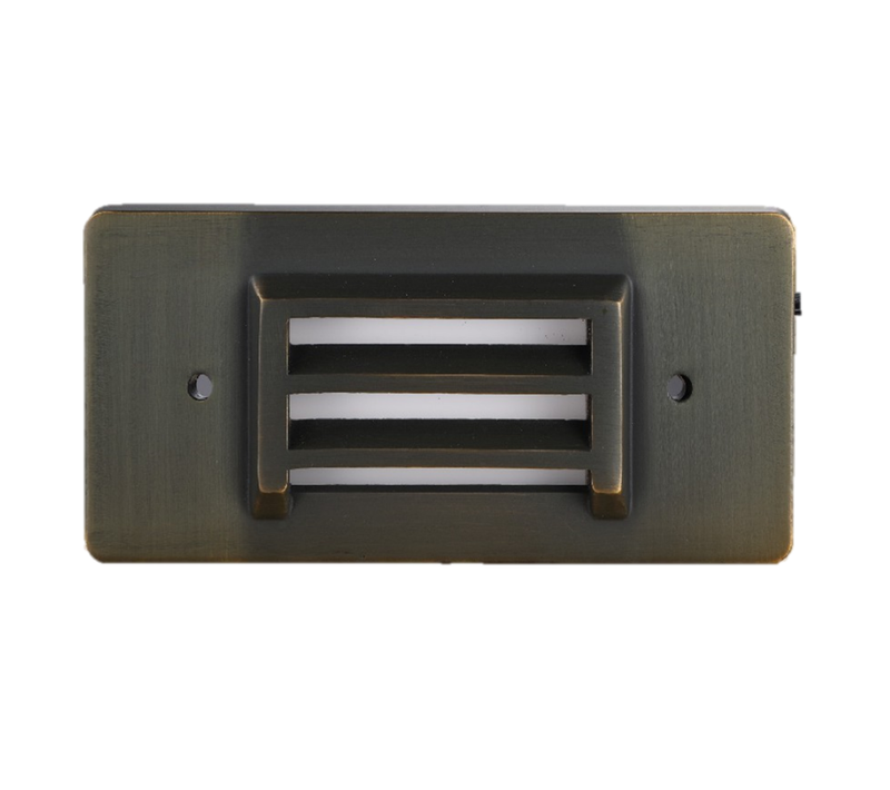 Fente Cast Brass Step & Deck Light | Surface Flush Mount - Lumiere Lighting