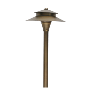 Spectra Solid Brass Spread Pathway Outdoor Landscape Lighting - Lumiere Lighting